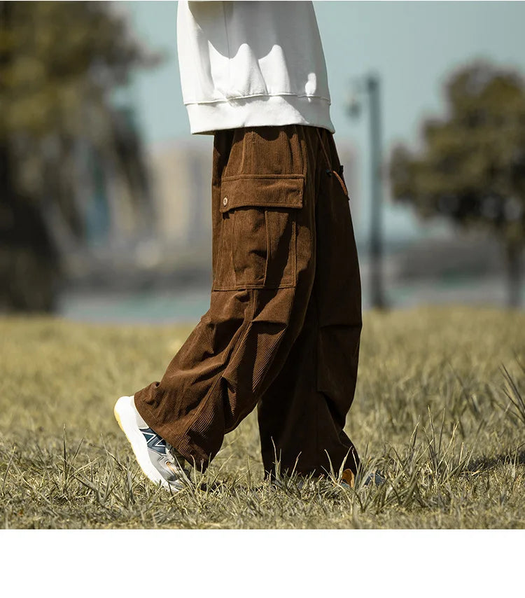 Corduroy Cargo Pants