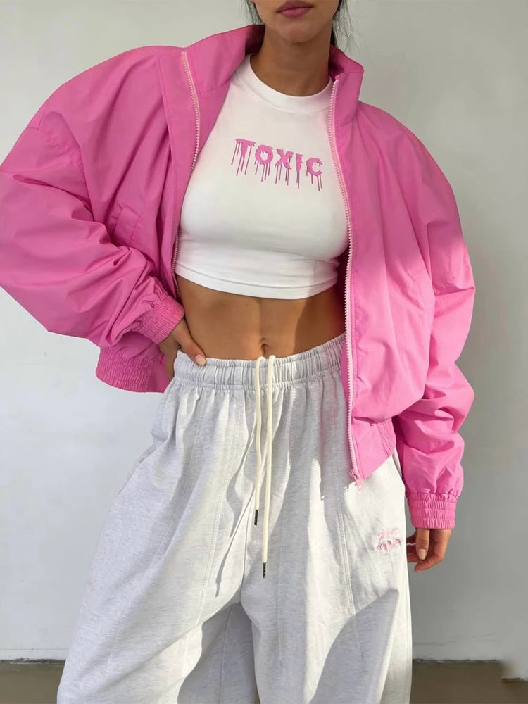 Oversized Bomber Jacket