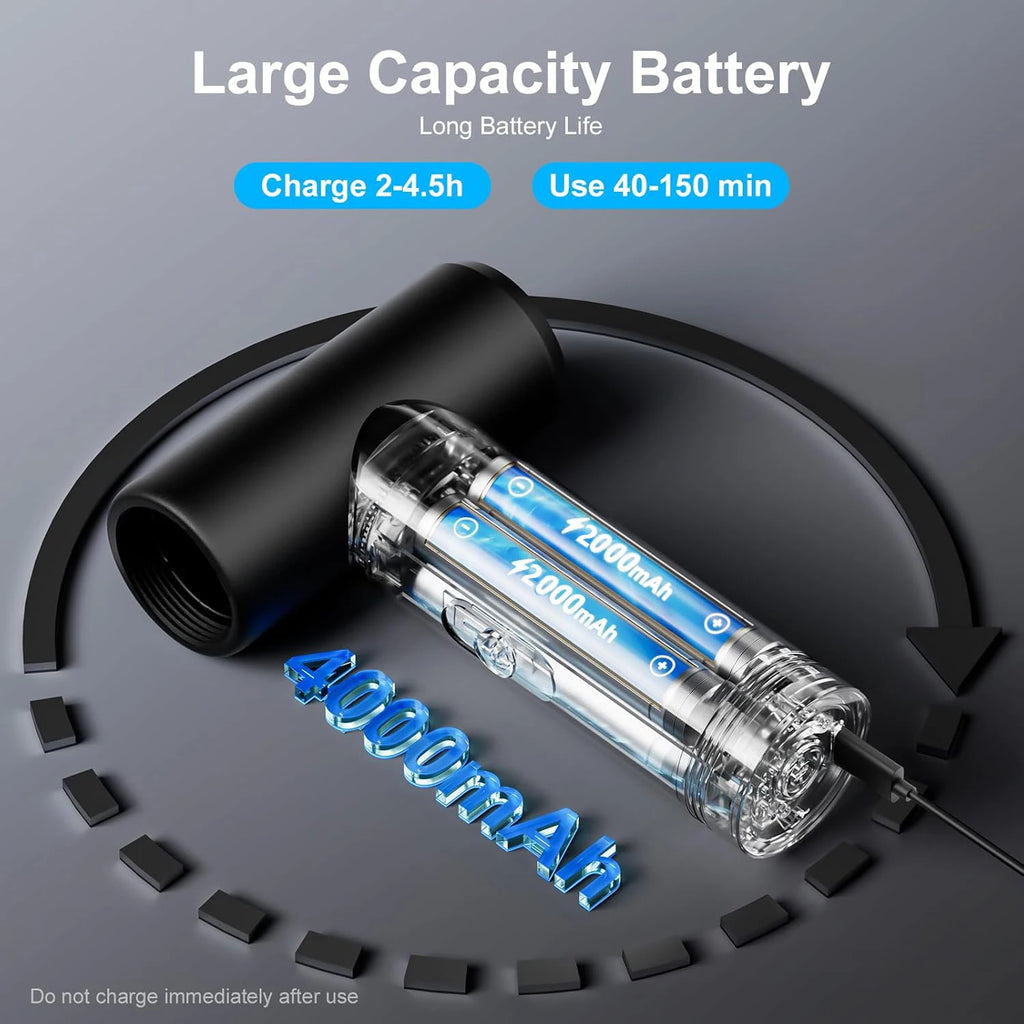 Mini Cordless Desk Vacuum & Blower