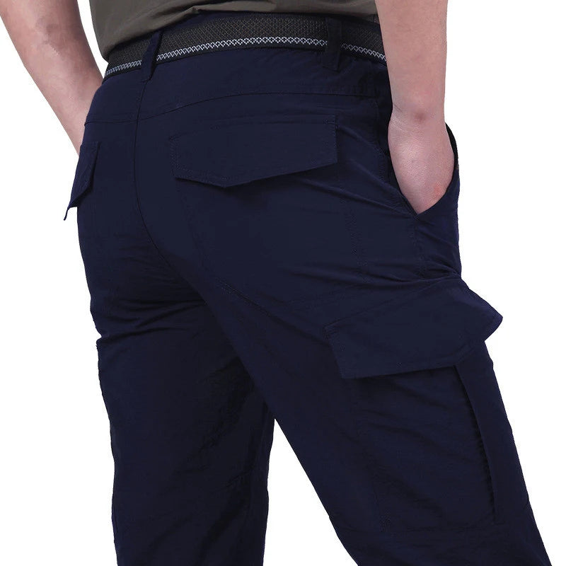 Men's Tactical Cargo Pants – Waterproof & Quick-Dry