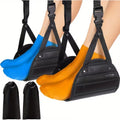 Under-desk foot hammock adjustable foot rest