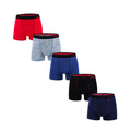 Men's Boxer Briefs – 5-Pack Cotton Underwear
