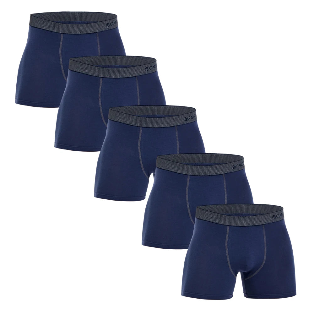 Men's Boxer Briefs – 5-Pack Cotton Underwear