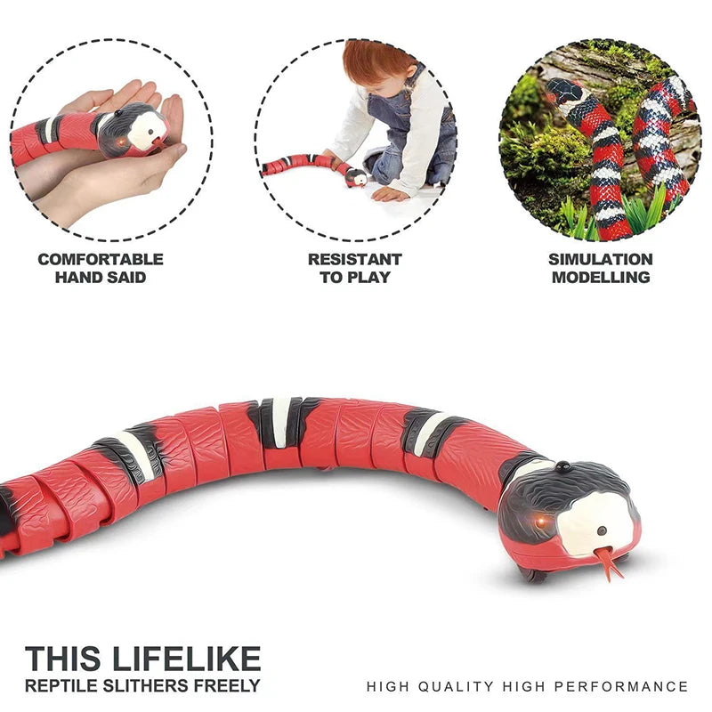 Smart Sensor Interactive Snake Cat Toy