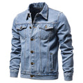 Classic denim trucker jacket sky blue