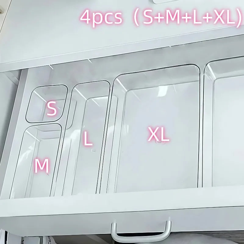 Acrylic Makeup Organizer Drawers