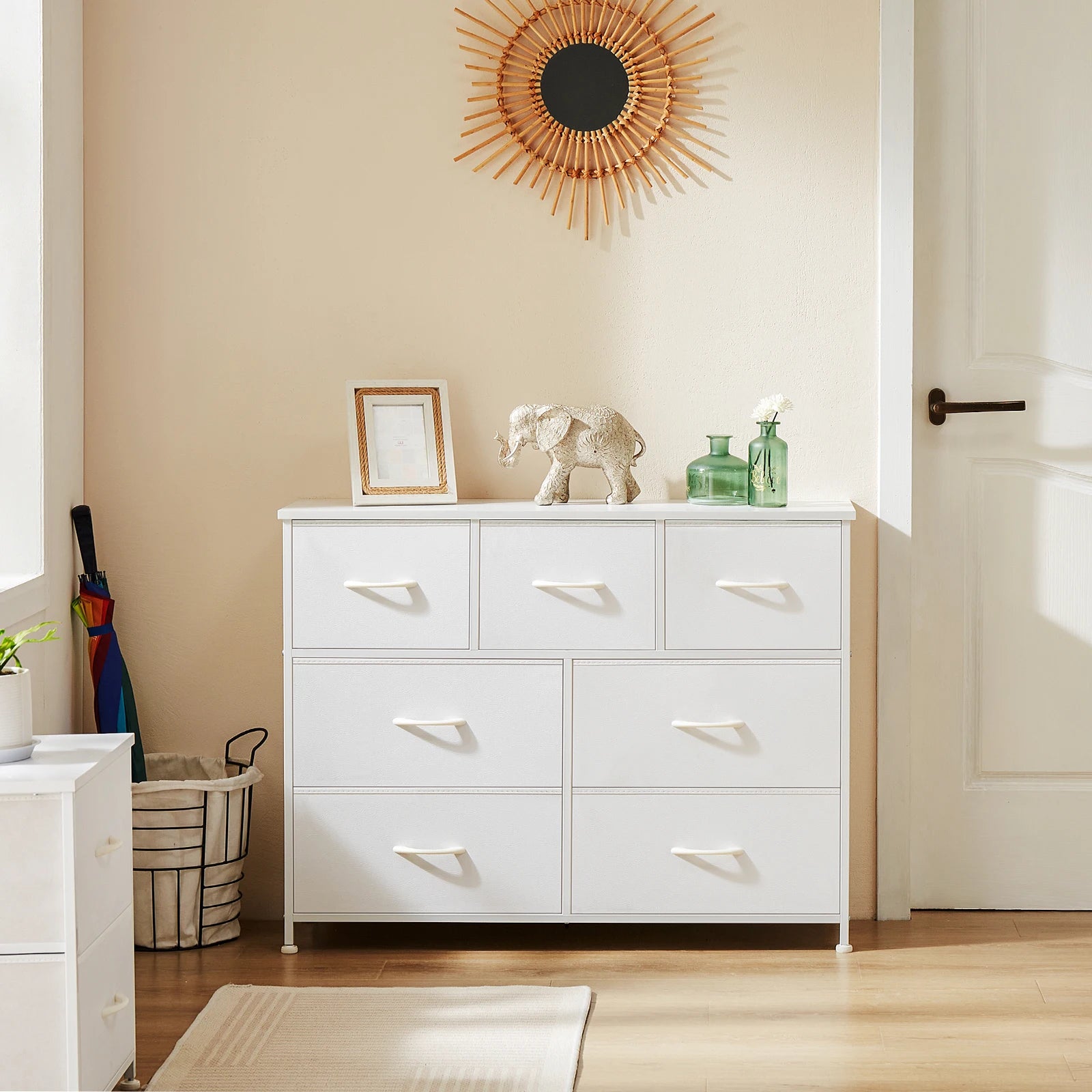 Fabric Drawer Dresser – Bedroom Storage Chest, 5/7/10 Drawers