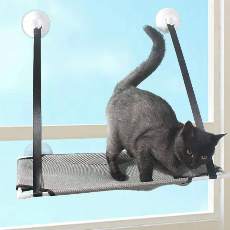 Suction-Cup Cat Window Hammock
