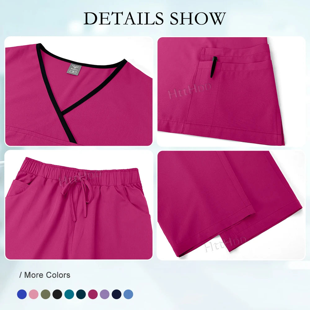 Women's Scrubs Set – Nurse & Spa Uniform