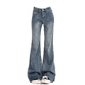 High-Waist Flare Jeans