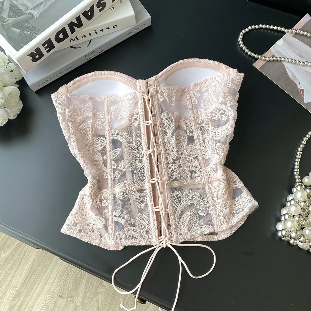 Corset Bustier Crop Top