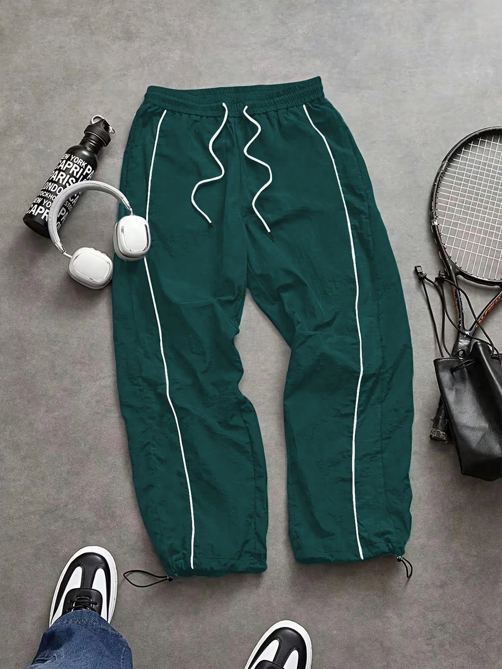 Side-Stripe Track Pants