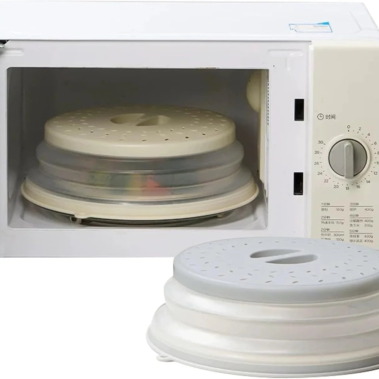 Collapsible Microwave Splatter Cover