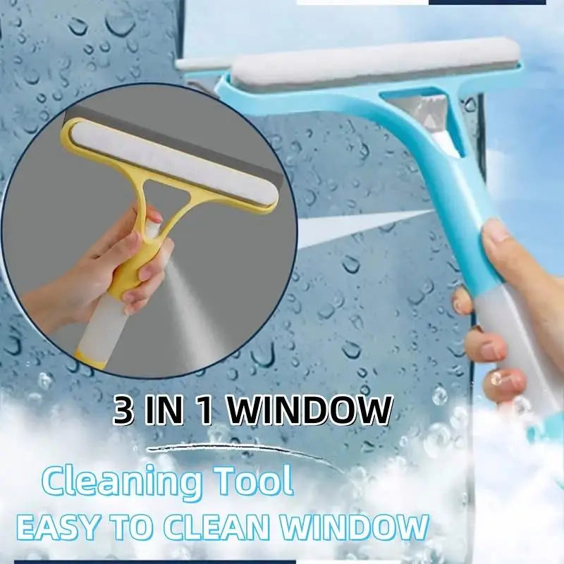 3-in-1 Window Squeegee Cleaner