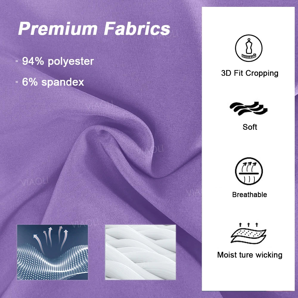 Women's Scrubs Set – Dental & Veterinary Uniform with Pockets