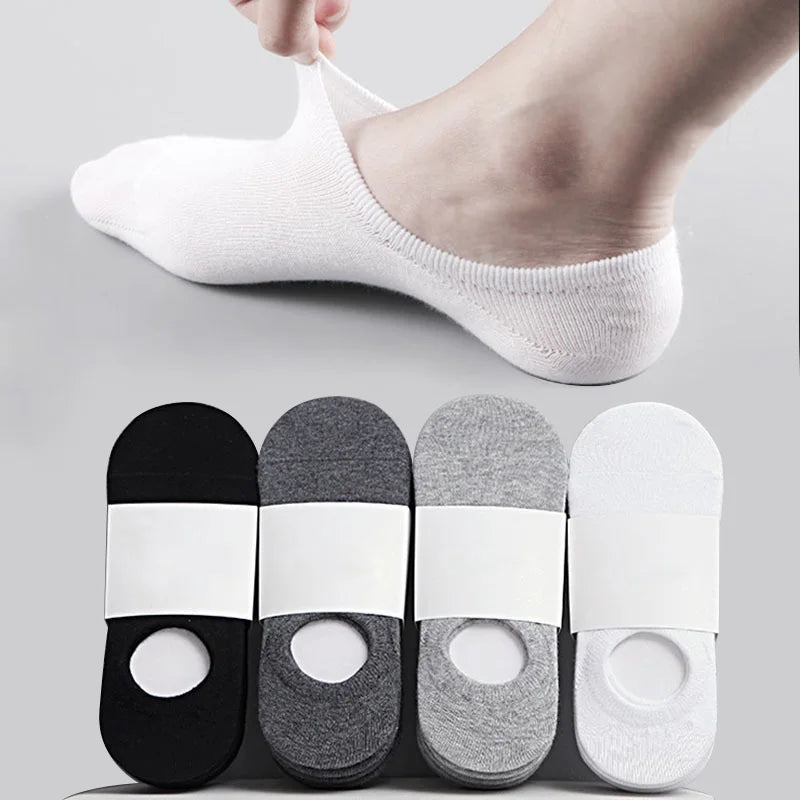 No-show boat socks 5-pair multipack