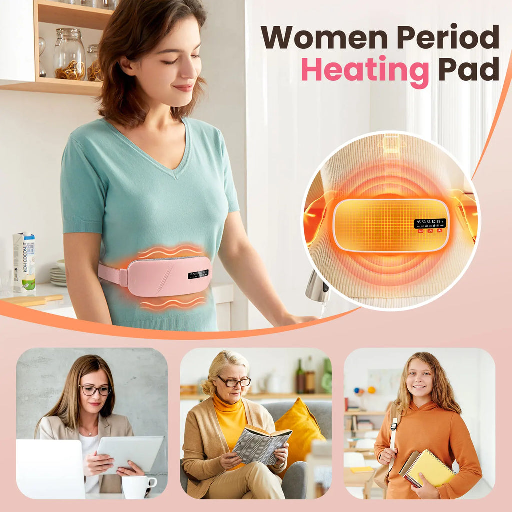 Period Heating Pad worn