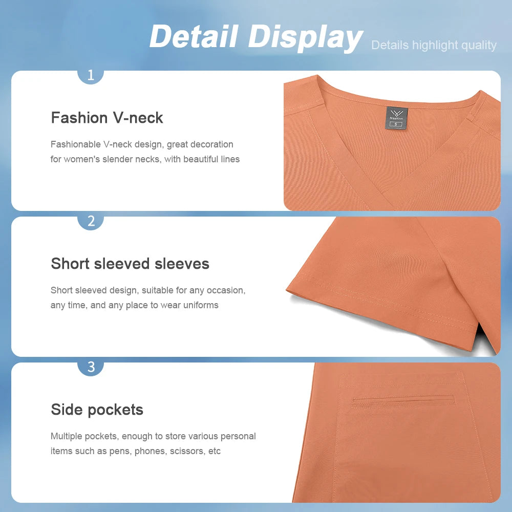 Women's Scrubs Set – Medical & Dental Uniform