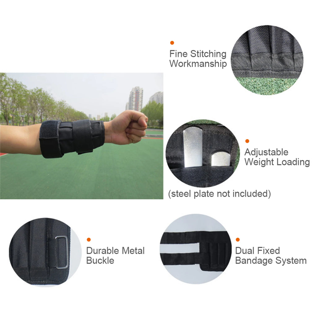 Adjustable Ankle & Wrist Weights — Set