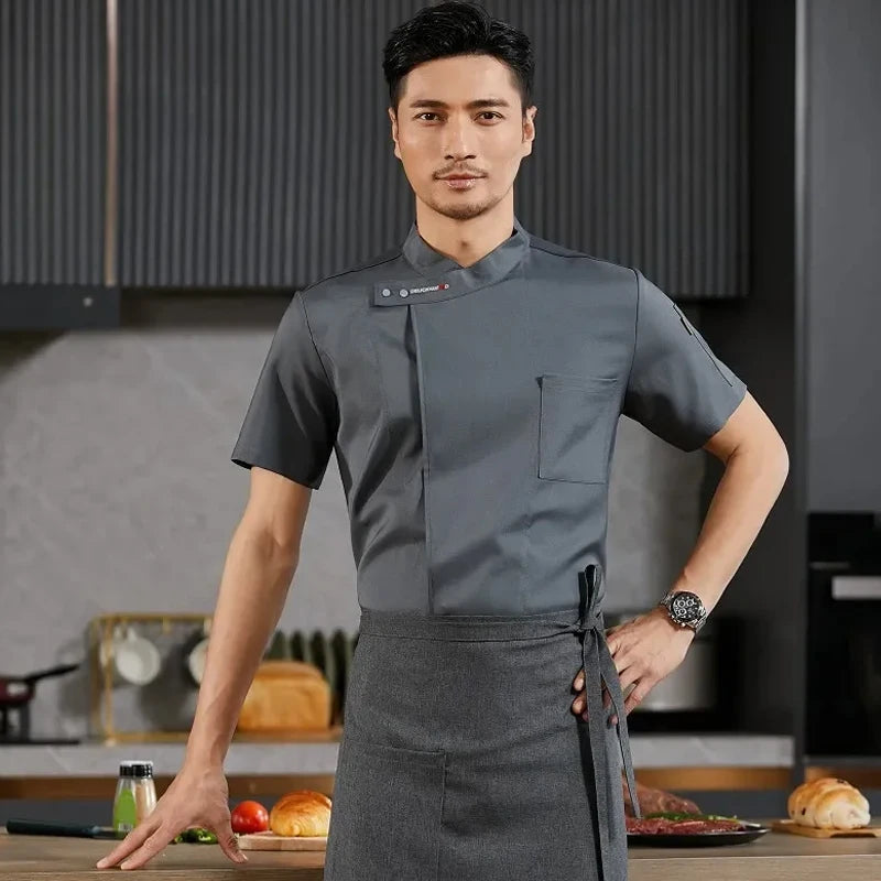 Chef's Jacket – Breathable Mesh Kitchen Uniform