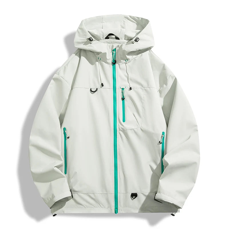 Hooded Windbreaker