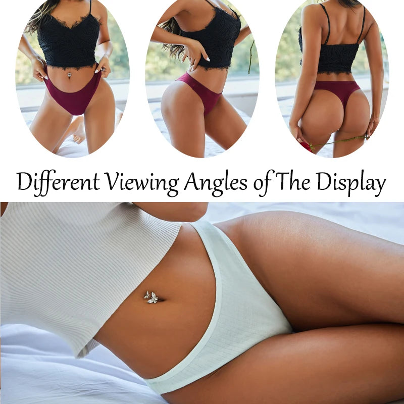 7Pcs/Set Cotton Thread Thongs Underwear Seamless Breathable Bikini T-Back G-Strings Panties Female Low Waist Sexy Lingerie S-XL