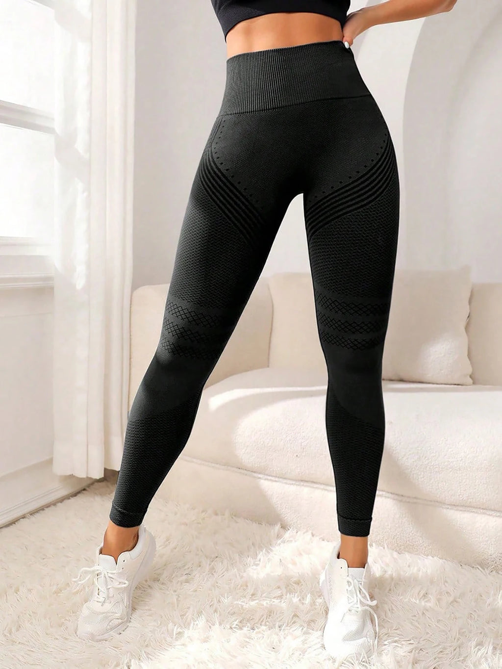 High-Waist Tummy-Control Leggings