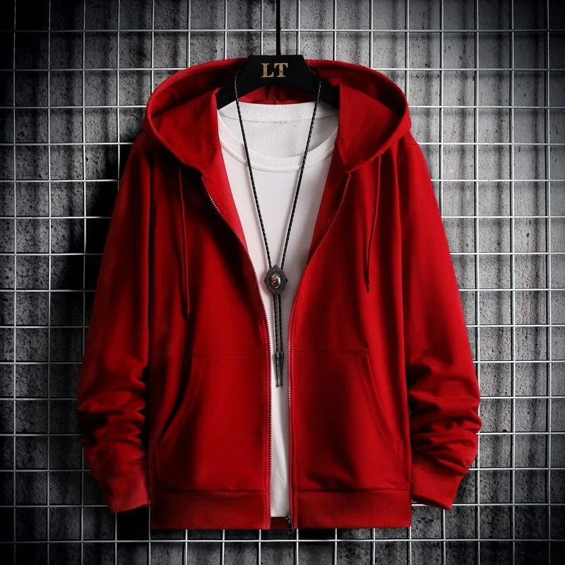 Men's Sherpa-Lined Zip Fleece Jacket