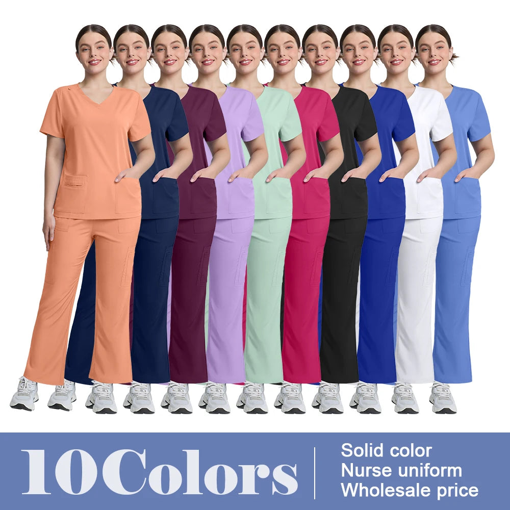 Women's Scrubs Set – Medical & Dental Uniform