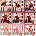 Peel-off gel nail polish kit