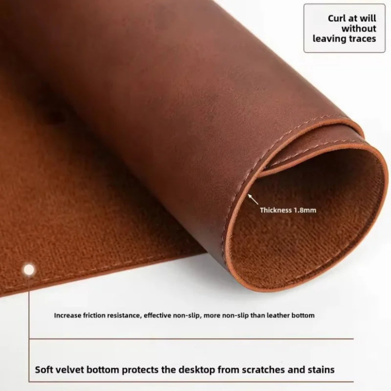 Large Leather Desk Mat