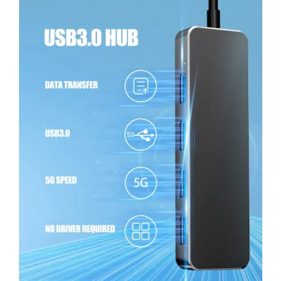 4-Port USB Hub