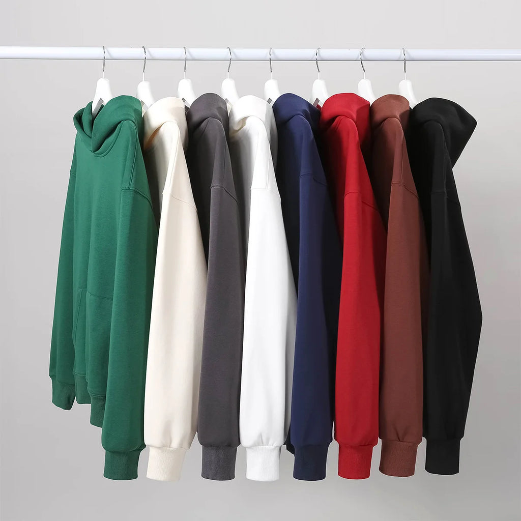 Heavyweight blank pullover hoodie