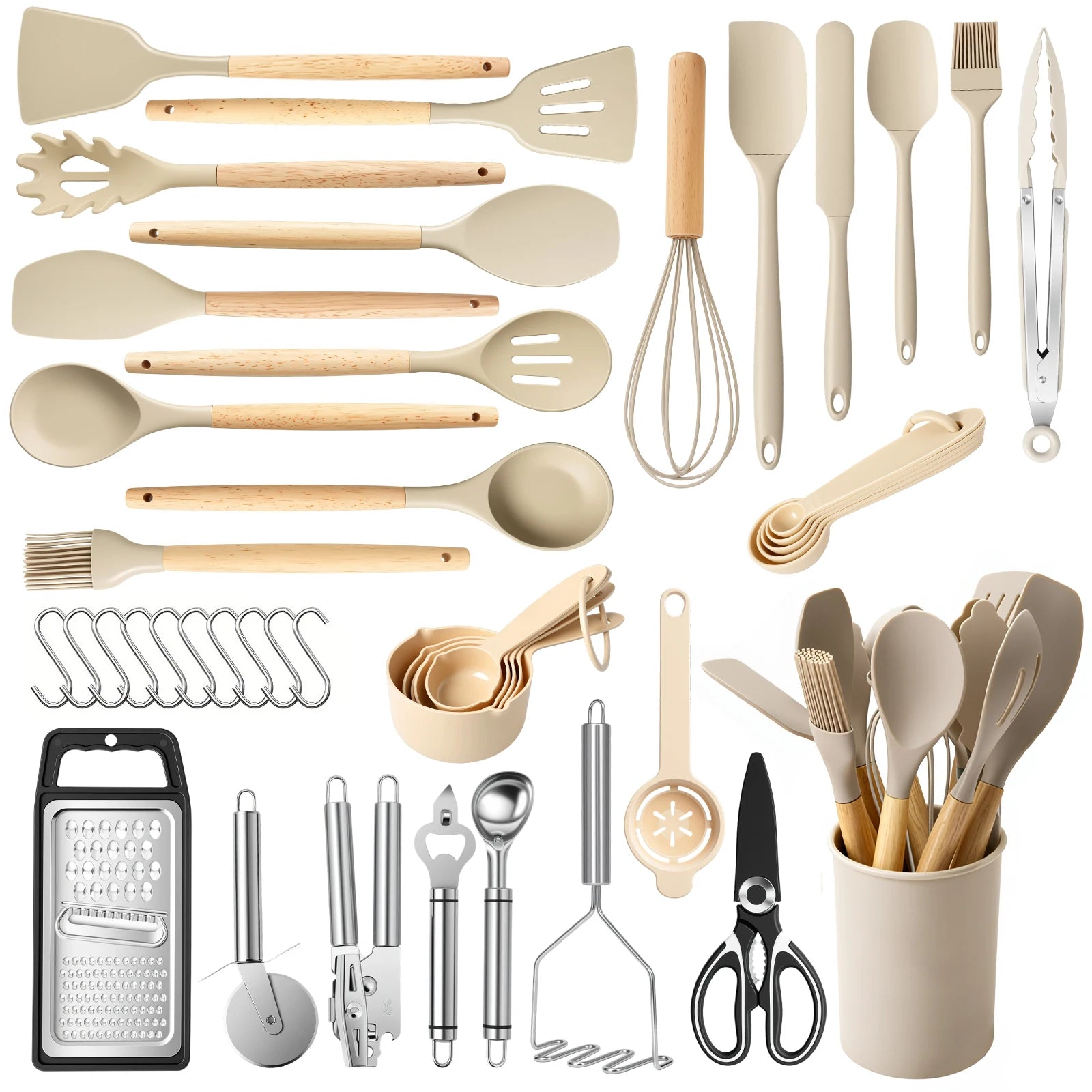 Silicone Kitchen Utensil Set