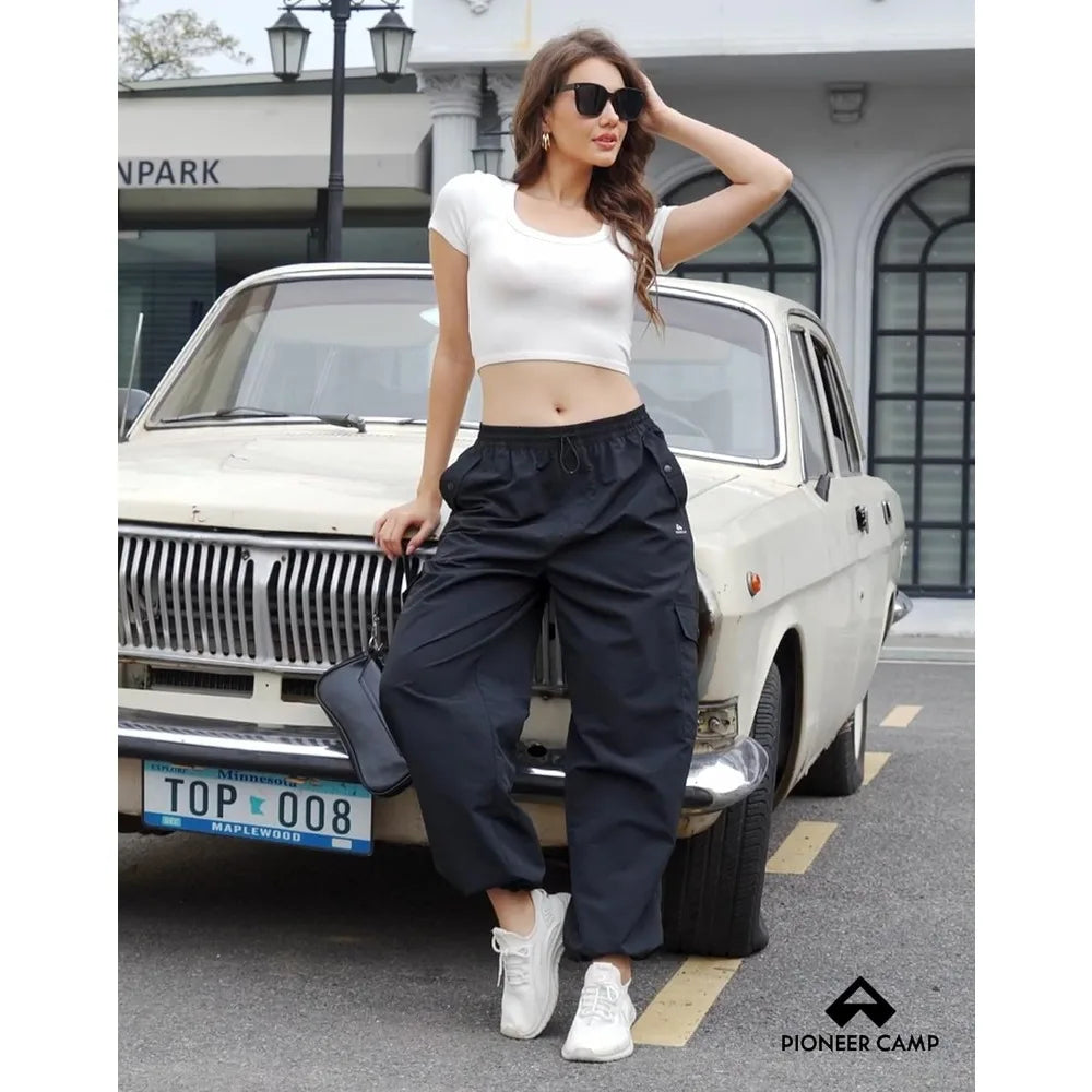 Baggy Cargo Parachute Pants