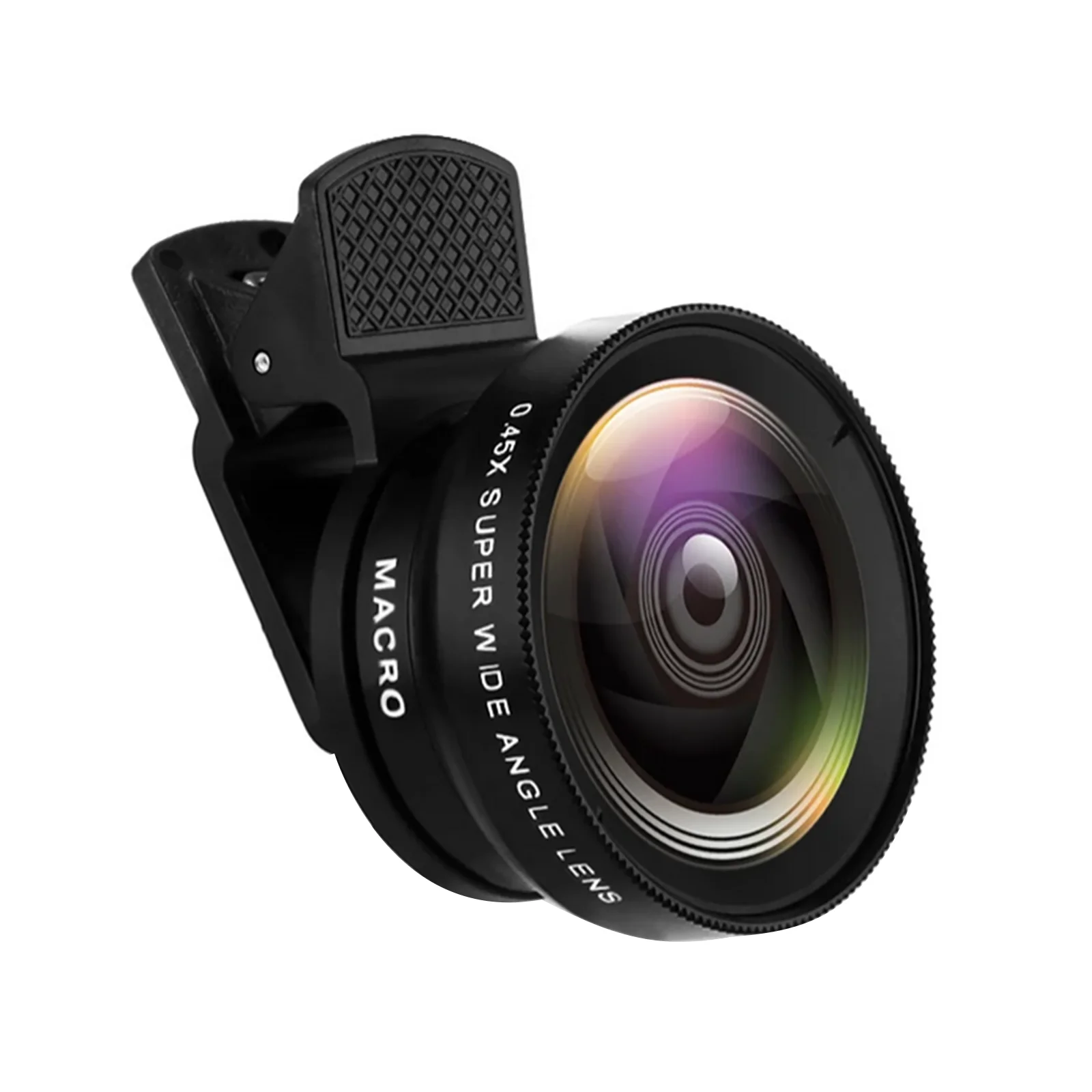 2-in-1 clip-on phone camera lens kit