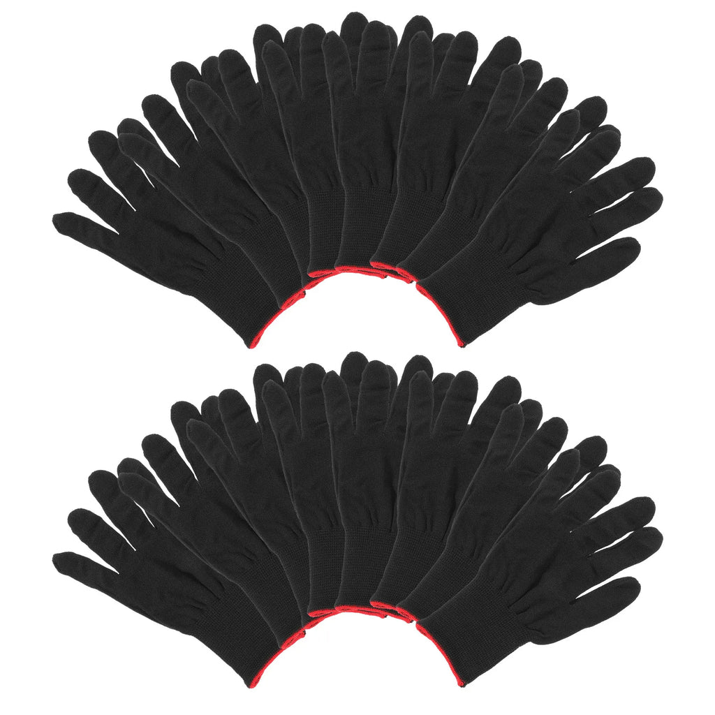 Anti-Static Knit Gloves – PU-Coated Palm (12 Pairs)