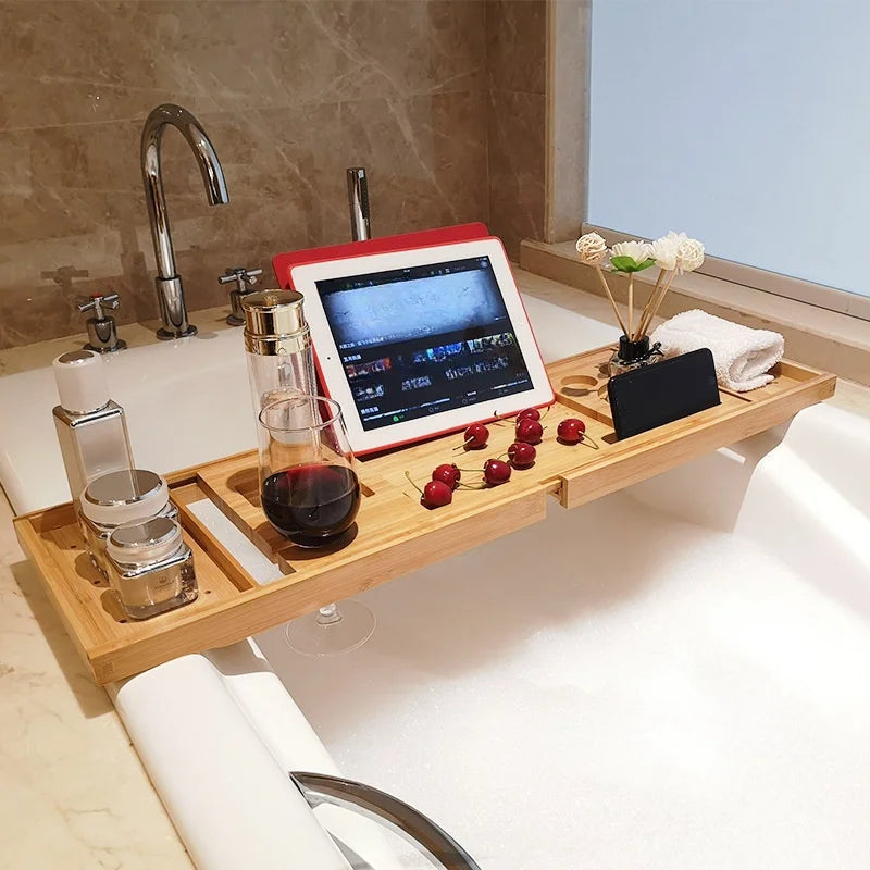 Bamboo Bathtub Caddy Tray