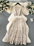 Crochet Knit 2-Piece Set