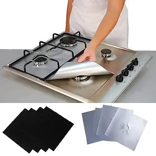 Reusable Stove Burner Covers (Set)
