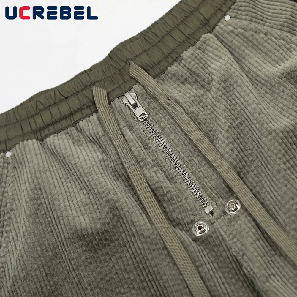 Corduroy Cargo Pants