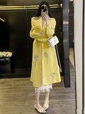 Longline Belted Coat