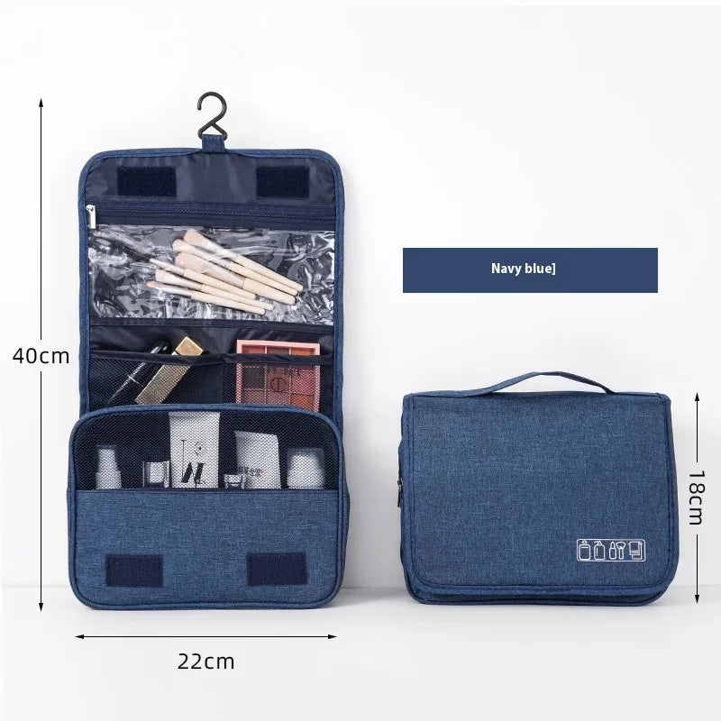 Hanging Travel Toiletry Bag — Water-Resistant Organizer