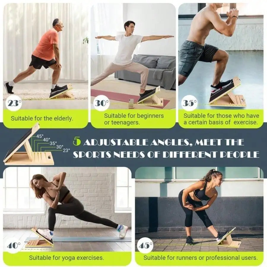 Adjustable Slant Board — Calf & Ankle Stretcher