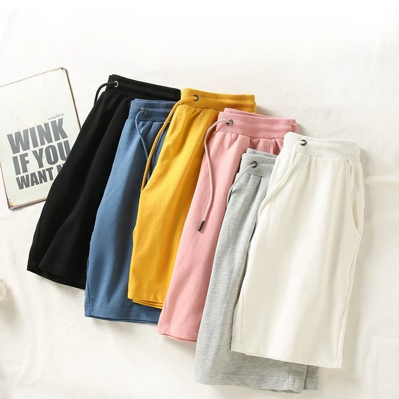 Casual Drawstring Shorts