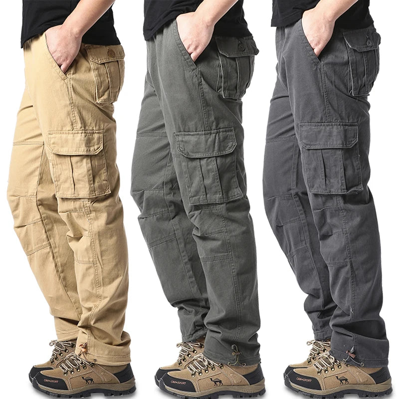 Multi-pocket tactical cargo pants