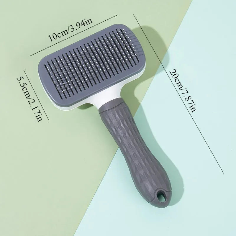 Self-Cleaning Slicker Deshedding Brush (Pets)