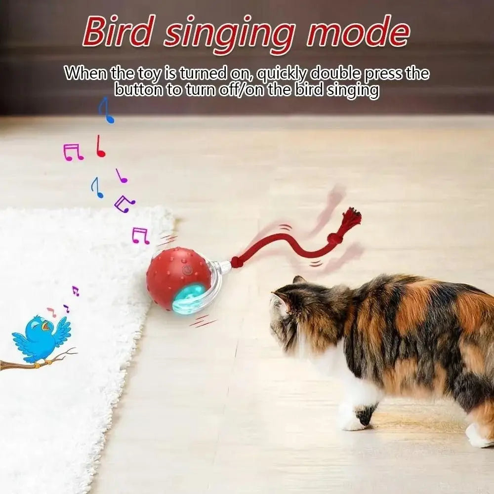 Self-Rolling Smart Cat Ball Toy