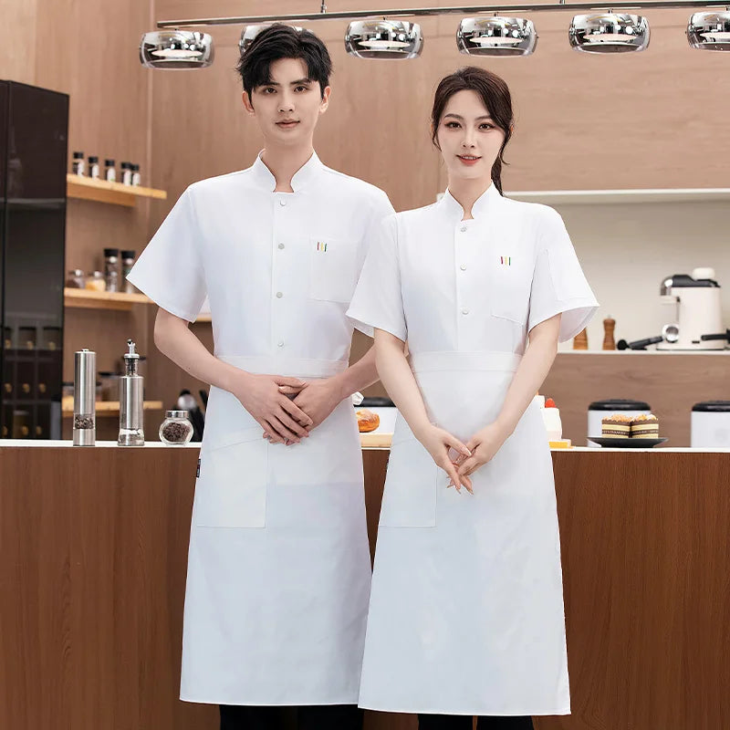 Chef Jacket & Apron Set – Kitchen Work Uniform