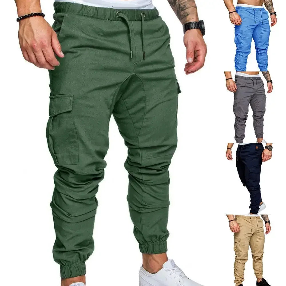 Multi-Pocket Cargo Jogger Pants